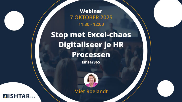 Webinar | Stop met Excel chaos : Digitaliseer je HR Processen