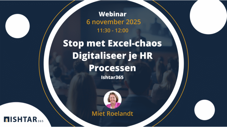 Webinar | Stop met Excel chaos : Digitaliseer je HR Processen