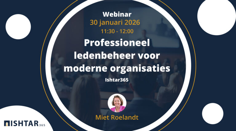 Webinar | Professioneel ledenbeheer voor moderne organisaties